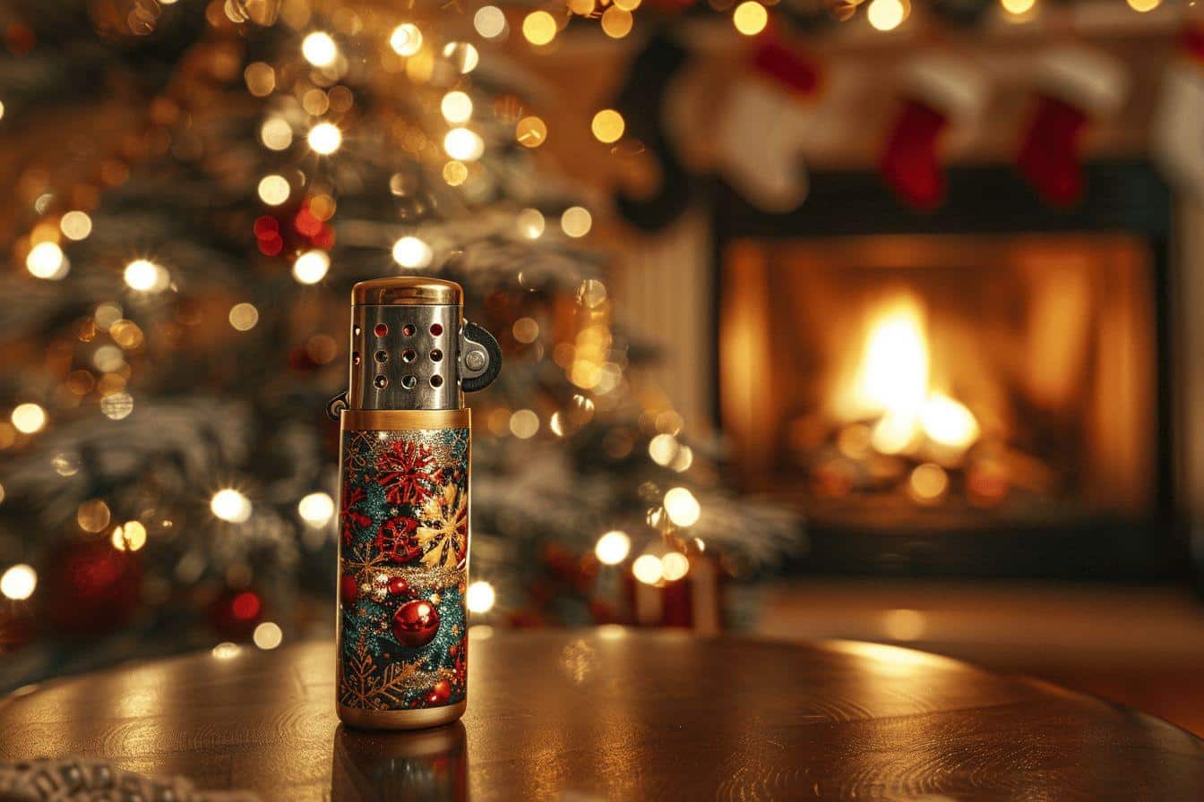 Briquet de Noël : l’accessoire tendance pour vos fêtes illuminées